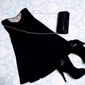 Bebe black Mini dress Size M